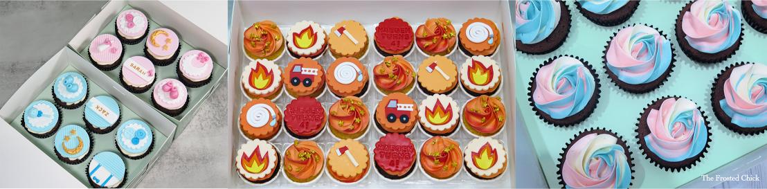 baby shower cupcakes